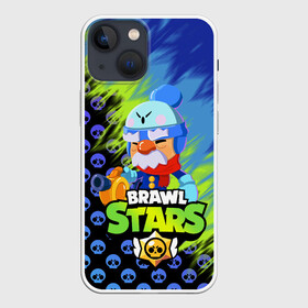 Чехол для iPhone 13 mini с принтом BRAWL STARS GALE. в Курске,  |  | 8 bit | brawl stars | crow | gale | leon | leon shark | max | mecha | mecha crow | mr.p | sally leon | shark | tara | virus 8 bit | werewolf leon | акула | берли | бравл старс | ворон | макс | оборотень