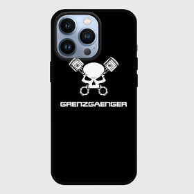 Чехол для iPhone 13 Pro с принтом Grenzgaenger в Курске,  |  | grenzgaenger | авто | байк | байкер | гонки | гонщик | двигатель | механик | мото | поршень | череп