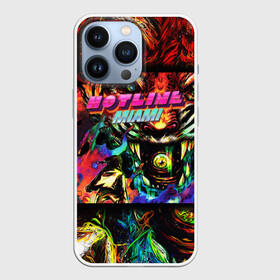 Чехол для iPhone 13 Pro с принтом HOTLINE MIAMI в Курске,  |  | abstraction games | dennaton games | devolver digital | game | hotline miami | hotline miami 2: wrong number | retrowave | synthwave | мотель | мотель майами