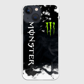 Чехол для iPhone 13 mini с принтом MONSTER ENERGY в Курске,  |  | black monster | bmx | claw | cybersport | energy | monster | monster energy | moto | motocross | race | sport | киберспорт | когти | монстер энерджи | монстр | мото | мотокросс | ралли | скейтбординг | спорт | энергия