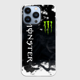 Чехол для iPhone 13 Pro с принтом MONSTER ENERGY в Курске,  |  | Тематика изображения на принте: black monster | bmx | claw | cybersport | energy | monster | monster energy | moto | motocross | race | sport | киберспорт | когти | монстер энерджи | монстр | мото | мотокросс | ралли | скейтбординг | спорт | энергия