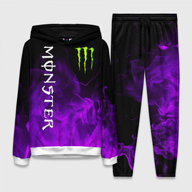 Женский костюм 3D (с толстовкой) с принтом MONSTER ENERGY в Курске,  |  | black monster | bmx | claw | cybersport | energy | monster | monster energy | moto | motocross | race | sport | киберспорт | когти | монстер энерджи | монстр | мото | мотокросс | ралли | скейтбординг | спорт | энергия