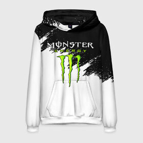 Мужская толстовка 3D с принтом MONSTER ENERGY в Курске, 100% полиэстер | двухслойный капюшон со шнурком для регулировки, мягкие манжеты на рукавах и по низу толстовки, спереди карман-кенгуру с мягким внутренним слоем. | black monster | bmx | claw | cybersport | energy | monster | monster energy | moto | motocross | race | sport | киберспорт | когти | монстер энерджи | монстр | мото | мотокросс | ралли | скейтбординг | спорт | энергия