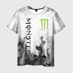 Мужская футболка 3D с принтом MONSTER ENERGY в Курске, 100% полиэфир | прямой крой, круглый вырез горловины, длина до линии бедер | black monster | bmx | claw | cybersport | energy | monster | monster energy | moto | motocross | race | sport | киберспорт | когти | монстер энерджи | монстр | мото | мотокросс | ралли | скейтбординг | спорт | энергия