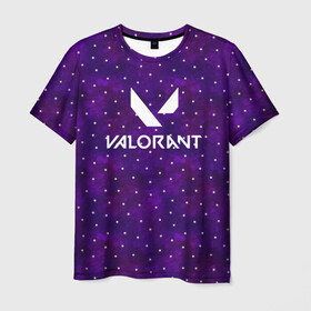 Мужская футболка 3D с принтом Valorant в Курске, 100% полиэфир | прямой крой, круглый вырез горловины, длина до линии бедер | brimstone | coba | csgo | cypher | jett | phoenix | riot games | sage | valorant | viper | валарант | валорант | кс