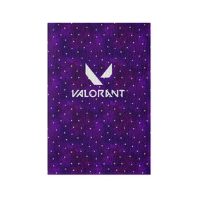 Обложка для паспорта матовая кожа с принтом Valorant в Курске, натуральная матовая кожа | размер 19,3 х 13,7 см; прозрачные пластиковые крепления | brimstone | coba | csgo | cypher | jett | phoenix | riot games | sage | valorant | viper | валарант | валорант | кс