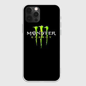 Чехол для iPhone 12 Pro с принтом MONSTER ENERGY в Курске, силикон | область печати: задняя сторона чехла, без боковых панелей | black monster | bmx | claw | cybersport | energy | monster | monster energy | moto | motocross | race | sport | киберспорт | когти | монстер энерджи | монстр | мото | мотокросс | ралли | скейтбординг | спорт | энергия