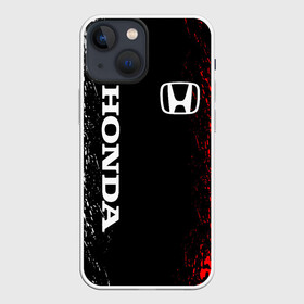 Чехол для iPhone 13 mini с принтом HONDA в Курске,  |  | acura | auto | cr z | honda | honda power | japan | japanese | nsx | sport | авто | автомобиль | автомобильные | акура | бренд | марка | машины | спорт | хонда | япония