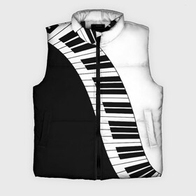 Мужской жилет утепленный 3D с принтом Piano  Пианино в Курске,  |  | Тематика изображения на принте: black | piano | white | белая | белое | инструмент | клавиши | клавишы | музыка | музыкальный | музыкант | ноты | пиан | пианино | подарок | прикол | текстура | фортепиано | чб | черная | черно | черно белое