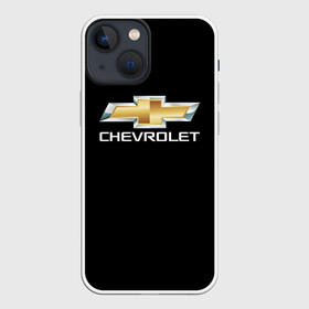 Чехол для iPhone 13 mini с принтом CHEVROLET в Курске,  |  | auto | chevrolet | sport | авто | автомобиль | автомобильные | бренд | марка | машины | спорт | шевролет