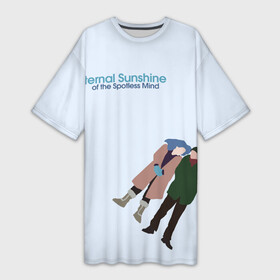 Платье-футболка 3D с принтом Eternal sunshine в Курске,  |  | eternal sunshine | eternal sunshine of the spotless mind | вечное сияние | вечное сияние чистого разума