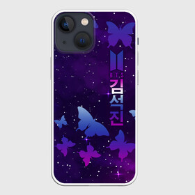 Чехол для iPhone 13 mini с принтом BTS в Курске,  |  | bangtan | bighit | boy | fake love | j hope | jimin | jin | jungkook | korea | kpop | live | luv | mic drop | rm | suga | v | with | бтс | кей | поп