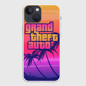 Чехол для iPhone 13 mini с принтом GTA в Курске,  |  | action | adventure | grand theft auto v | gta | mods | авто | банда | гангстер | гта 5 | машина | мотоцикл