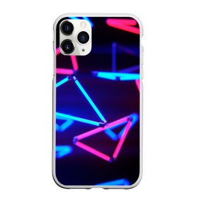 Чехол для iPhone 11 Pro матовый с принтом ABSTRACTION NEON в Курске, Силикон |  | Тематика изображения на принте: abstraction | geometry | optic | optical | pattern | visual | абстракция | геометрия | линии | оптические | оптический узор | полосы | психоделика | разводы | текстуры | узор | узоры | фрактал