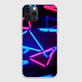 Чехол для iPhone 12 Pro Max с принтом ABSTRACTION NEON в Курске, Силикон |  | abstraction | geometry | optic | optical | pattern | visual | абстракция | геометрия | линии | оптические | оптический узор | полосы | психоделика | разводы | текстуры | узор | узоры | фрактал