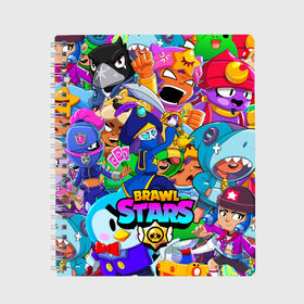 Тетрадь с принтом BRAWL STARS MORTIS в Курске, 100% бумага | 48 листов, плотность листов — 60 г/м2, плотность картонной обложки — 250 г/м2. Листы скреплены сбоку удобной пружинной спиралью. Уголки страниц и обложки скругленные. Цвет линий — светло-серый
 | bibi | brawl stars | coach mike | crow | gale | leon | leon shark | max | mecha crow | mortis | mr.p | phoenix | sally leon | sandy | spike | sprout | tara | unicorn | virus 8 bit | werewolf | ворон | оборотень