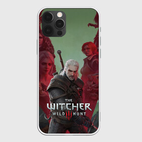 Чехол для iPhone 12 Pro с принтом The Witcher 5-летие в Курске, силикон | область печати: задняя сторона чехла, без боковых панелей | blood and wine | cd project red | games | geralt | hearts of stone | the witcher | wild hunt | ведьмак | геральт | дикая охота | игры | йеннифер | каменные сердца | кровь и вино | трисс | цири