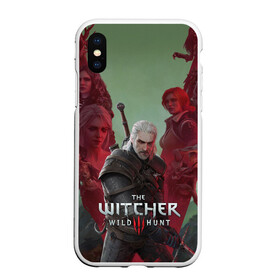 Чехол для iPhone XS Max матовый с принтом The Witcher 5-летие в Курске, Силикон | Область печати: задняя сторона чехла, без боковых панелей | Тематика изображения на принте: blood and wine | cd project red | games | geralt | hearts of stone | the witcher | wild hunt | ведьмак | геральт | дикая охота | игры | йеннифер | каменные сердца | кровь и вино | трисс | цири