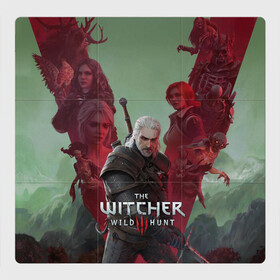 Магнитный плакат 3Х3 с принтом The Witcher 5-летие в Курске, Полимерный материал с магнитным слоем | 9 деталей размером 9*9 см | Тематика изображения на принте: blood and wine | cd project red | games | geralt | hearts of stone | the witcher | wild hunt | ведьмак | геральт | дикая охота | игры | йеннифер | каменные сердца | кровь и вино | трисс | цири