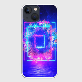 Чехол для iPhone 13 mini с принтом PRO.DIGITAL в Курске,  |  | abstraction | geometry | optic | optical | pattern | visual | абстракция | геометрия | линии | оптические | оптический узор | полосы | психоделика | разводы | текстуры | узор | узоры | фрактал