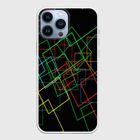 Чехол для iPhone 13 Pro Max с принтом BACKGROUND NEON в Курске,  |  | abstraction | geometry | optic | optical | pattern | visual | абстракция | геометрия | линии | оптические | оптический узор | полосы | психоделика | разводы | текстуры | узор | узоры | фрактал