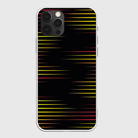 Чехол для iPhone 12 Pro Max с принтом HORIZONTAL GEOMETRY в Курске, Силикон |  | abstraction | geometry | optic | optical | pattern | visual | абстракция | геометрия | линии | оптические | оптический узор | полосы | психоделика | разводы | текстуры | узор | узоры | фрактал