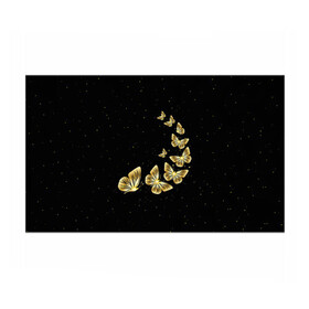 Бумага для упаковки 3D с принтом Golden Butterfly in Space в Курске, пластик и полированная сталь | круглая форма, металлическое крепление в виде кольца | black | summer | wings | ангел | бабочка | бабочки | блестки | блестящий | девушке | желтые | животные | звезды | звери | золото | золотые | космос | крылья | летать | летний | лето | мотылек | насекомое | ночные