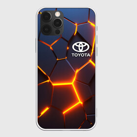 Чехол для iPhone 12 Pro Max с принтом TOYOTA в Курске, Силикон |  | 3d плиты | abstraction | auto | geometry | hexagon | neon | paints | sport | stripes | texture | toyota | triangle | абстракция | авто | автомобиль | автомобильные | бренд | брызги | брызги красок | геометрия | краски | марка | машины | неон