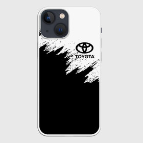 Чехол для iPhone 13 mini с принтом TOYOTA | ТОЙОТА в Курске,  |  | auto | sport | toyota | авто | автомобиль | автомобильные | бренд | марка | машины | спорт | тойота