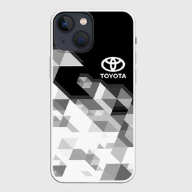 Чехол для iPhone 13 mini с принтом TOYOTA в Курске,  |  | auto | sport | toyota | авто | автомобиль | автомобильные | бренд | марка | машины | спорт | тойота