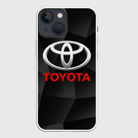 Чехол для iPhone 13 mini с принтом TOYOTA | ТОЙОТА в Курске,  |  | auto | sport | toyota | авто | автомобиль | автомобильные | бренд | марка | машины | спорт | тойота