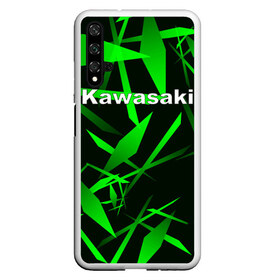 Чехол для Honor 20 с принтом Kawasaki в Курске, Силикон | Область печати: задняя сторона чехла, без боковых панелей | Тематика изображения на принте: kawasaki | moto | дорога | кавасаки | машина | мотокросс | мотоцикл | мотоциклы