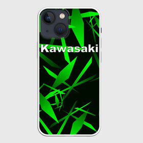 Чехол для iPhone 13 mini с принтом Kawasaki в Курске,  |  | kawasaki | moto | дорога | кавасаки | машина | мотокросс | мотоцикл | мотоциклы