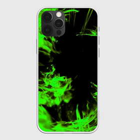 Чехол для iPhone 12 Pro Max с принтом ЗЕЛЁНЫЙ ОГОНЬ в Курске, Силикон |  | bright | fire | flame | heat | light | wildfire | искры | огненный | огонь | пламя | пожар