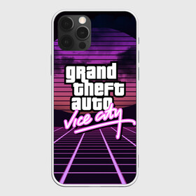 Чехол для iPhone 12 Pro с принтом GTA VICE CITY в Курске, силикон | область печати: задняя сторона чехла, без боковых панелей | grand theft auto | grove street | grove street 4 life | gta | gta 4 | gta 5 | gta sa | gta v | gta vice city | neon | samp | san andreas | vice city | грув стрит | игры | неон | самп | сан андреас