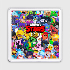 Магнит 55*55 с принтом BRAWL STARS ВСЕ БРАВЛЕРЫ в Курске, Пластик | Размер: 65*65 мм; Размер печати: 55*55 мм | bibi | brawl stars | coach mike | crow | gale | leon | leon shark | max | mecha crow | mortis | mr.p | nani | phoenix | sally leon | sandy | spike | sprout | tara | virus 8 bit | werewolf | ворон | оборотень