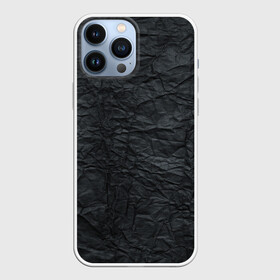 Чехол для iPhone 13 Pro Max с принтом Черная Бумага в Курске,  |  | pattern | textures | абстракция | бумага | геометрия | градиент | грязная | карбон | краска | мятая | паттерны | пергамент | пиксели | старая | текстуры | уголь | фигуры | фон | черная