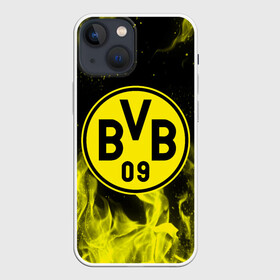 Чехол для iPhone 13 mini с принтом BORUSSIA в Курске,  |  | borussia | fc | football | football club | sport | боруссия | спорт | спортивные | униформа | фк | футбол | футбольный клуб