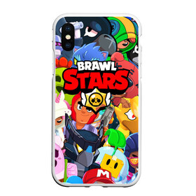 Чехол для iPhone XS Max матовый с принтом BRAWL STARS ВСЕ БРАВЛЕРЫ в Курске, Силикон | Область печати: задняя сторона чехла, без боковых панелей | bibi | brawl stars | coach mike | crow | gale | leon | leon shark | max | mecha crow | mortis | mr.p | nani | phoenix | sally leon | sandy | spike | sprout | tara | virus 8 bit | werewolf | ворон | оборотень