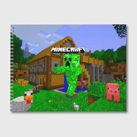 Альбом для рисования с принтом Minecraft в Курске, 100% бумага
 | матовая бумага, плотность 200 мг. | craft | game | mine | minecraft | minecraftmemories | pixel | tnt | twitter | блок | динамит | игра | красный блок | майнкрафт | маркус перссон | пиксель | ремесло | тротил | шахта
