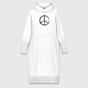 Платье удлиненное хлопок с принтом Pacific в Курске,  |  | pacific | без оружия | мир | рок | свобода