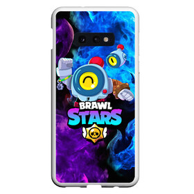 Чехол для Samsung S10E с принтом BRAWL STARS NANI в Курске, Силикон | Область печати: задняя сторона чехла, без боковых панелей | bibi | brawl stars | coach mike | crow | gale | leon | leon shark | max | mecha crow | mortis | mr.p | nani | phoenix | sally leon | sandy | spike | sprout | tara | virus 8 bit | werewolf | ворон | оборотень