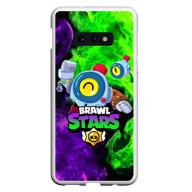 Чехол для Samsung S10E с принтом BRAWL STARS NANI в Курске, Силикон | Область печати: задняя сторона чехла, без боковых панелей | bibi | brawl stars | coach mike | crow | gale | leon | leon shark | max | mecha crow | mortis | mr.p | nani | phoenix | sally leon | sandy | spike | sprout | tara | virus 8 bit | werewolf | ворон | оборотень