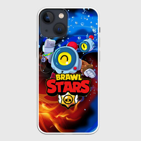 Чехол для iPhone 13 mini с принтом BRAWL STARS NANI в Курске,  |  | bibi | brawl stars | coach mike | crow | gale | leon | leon shark | max | mecha crow | mortis | mr.p | nani | phoenix | sally leon | sandy | spike | sprout | tara | virus 8 bit | werewolf | ворон | оборотень