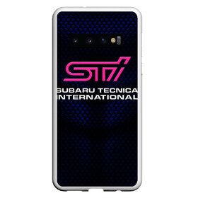 Чехол для Samsung Galaxy S10 с принтом SUBARU STI (Z) в Курске, Силикон | Область печати: задняя сторона чехла, без боковых панелей | 2020 | auto | forester | impreza | outback | sport | sti | subaru | tribeca | wrx | авто | автомобиль | автомобильные | аутбек | бренд | врх | импреза | марка | машины | оутбек | спорт | сти | субару | трибека | форестер