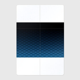 Магнитный плакат 2Х3 с принтом Узор круги темный синий в Курске, Полимерный материал с магнитным слоем | 6 деталей размером 9*9 см | геометрия | градиент | круги | море | переход цвета | синий | текстура | темный | узор