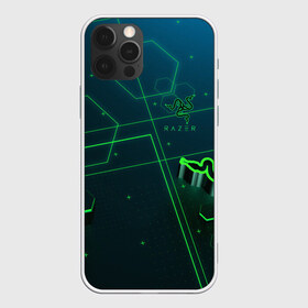 Чехол для iPhone 12 Pro Max с принтом RAZER CYBERSPORT в Курске, Силикон |  | game | gamer | razer | trend | игры | инромания | рейзер | рузер | тренды