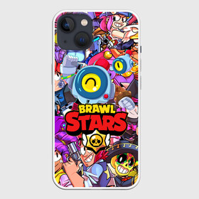 Чехол для iPhone 13 с принтом BRAWL STARS NANI в Курске,  |  | bibi | brawl stars | coach mike | crow | gale | leon | leon shark | max | mecha crow | mortis | mr.p | nani | phoenix | sally leon | sandy | spike | sprout | tara | virus 8 bit | werewolf | ворон | оборотень