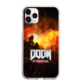 Чехол для iPhone 11 Pro матовый с принтом DOOM ETERNAL в Курске, Силикон |  | bethesda softworks | doom eternal | doomguy | id software | демоны | дум этернал | марс | палач рока | этернал