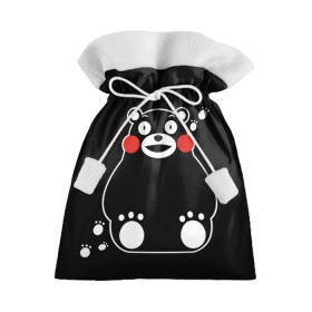 Подарочный 3D мешок с принтом Kumamon в Курске, 100% полиэстер | Размер: 29*39 см | Тематика изображения на принте: fire | for | glory | hell | japan | kumamon | of course | ofc | satan | the | иероглифы | кумамон | медведь | огонь | пожар | сатана | япония